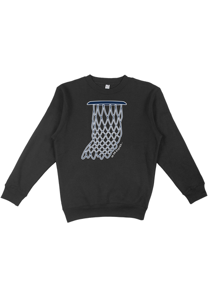 Indiana Net (Navy and White) Crewneck