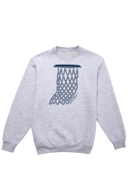 Indiana Net (Navy and White) Crewneck