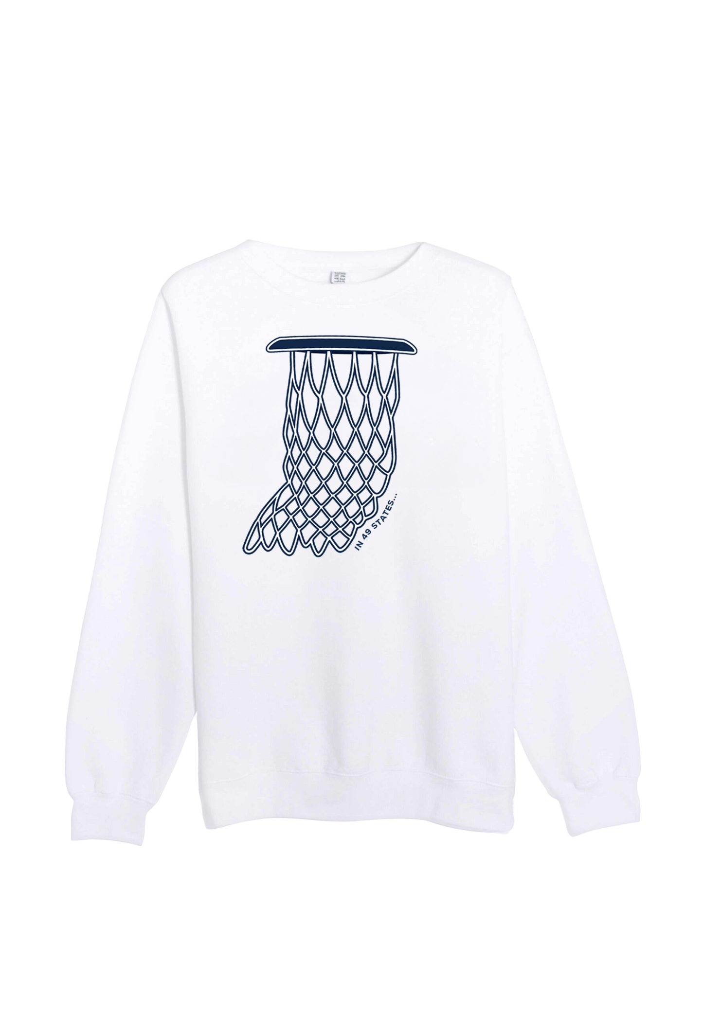 Indiana Net (Navy and White) Crewneck