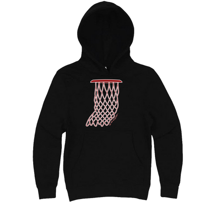 Indiana Net (Red and White) Hoodie