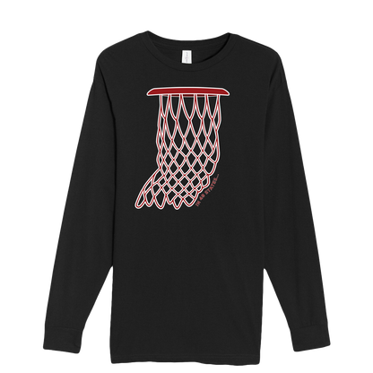 Indiana Net (Red and White) Long Sleeve