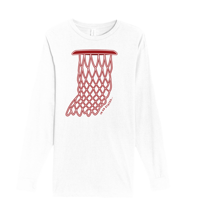 Indiana Net (Red and White) Long Sleeve