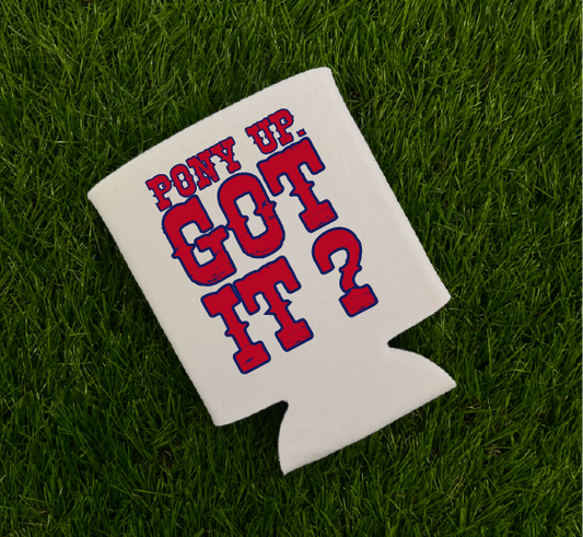 Pony Up Koozie