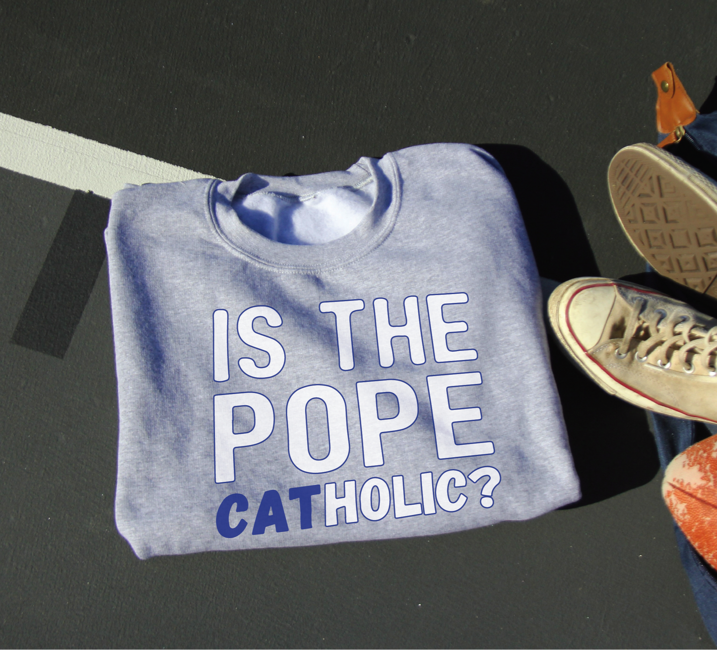 Is The Pope CATholic Crewneck