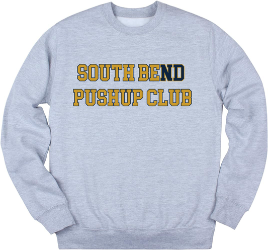 South Bend Pushup Club Crewneck