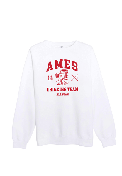 Ames Drinking Team Crewneck