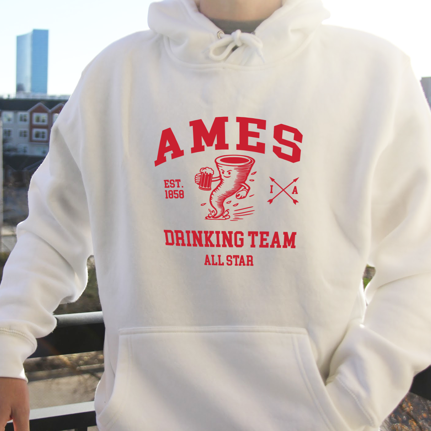 Ames Drinking Team Hoodie