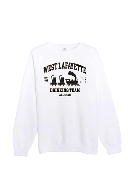 West Lafayette Drinking Team Crewneck
