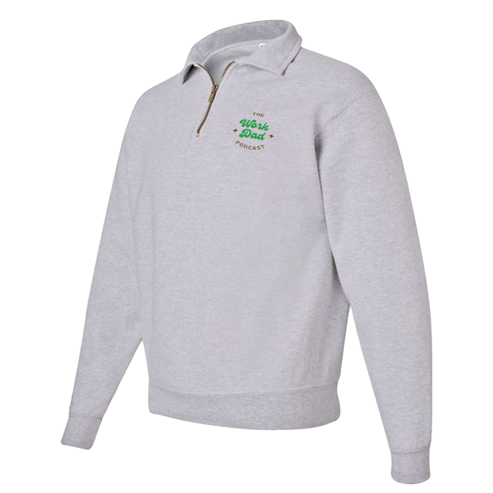 Quarter-Zip Collar Sweatshirt