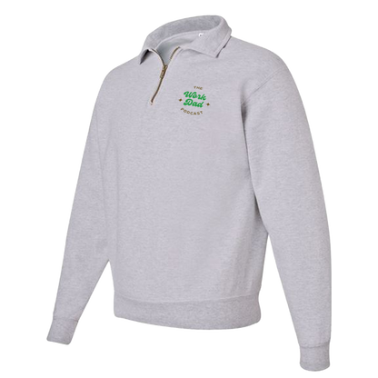 Quarter-Zip Collar Sweatshirt